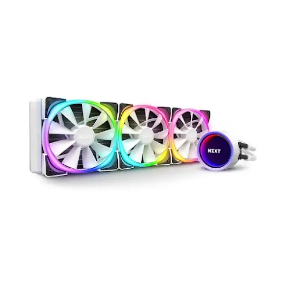 Bộ - tản - nhiệt - nước – NZXT – Kraken - X73 – RGB - (WHITE)- 360mm ( RL-KRx73-RW )
